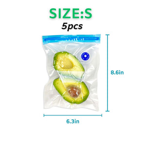 Reusable Vacuum Zipper Bags - GLADWARES ™