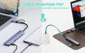 8-in-1 Dual USB-C Hub