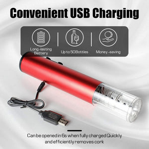 Upgraded Electric Wine Bottle Opener - GLADWARES ™