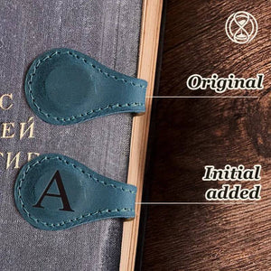 Personalized Magnetic Leather Bookmark(2pcs)