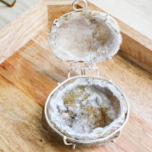 Natural Geode Agate Box