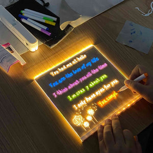 DIY Message|Painting Board Night Lights