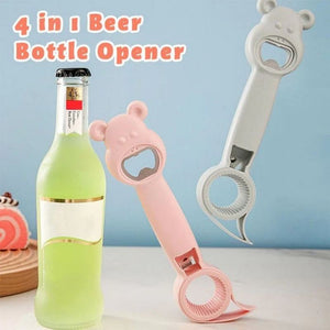 2PCS New 4 in 1 Bottle Opener