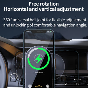 66W Smart Induction Wireless Car Charger