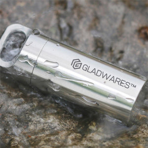 Pure Titanium-Portable Pill Box