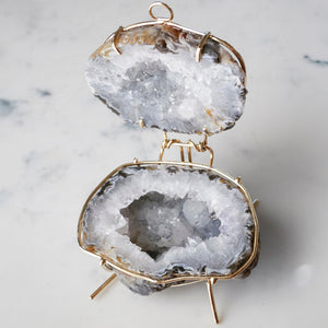 Natural Geode Agate Box