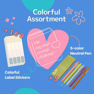 100 Envelope Challenge Binder