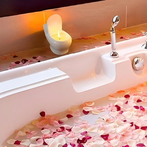 Hilariously Charming Ceramic Toilet Candle