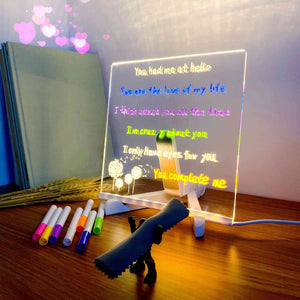 DIY Message|Painting Board Night Lights