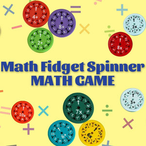 New Math Fidget Spinners