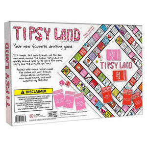 Tipsy Land Party Board Game