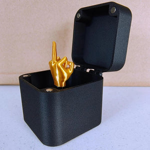 The perfect gift ๐- the middle finger in the box