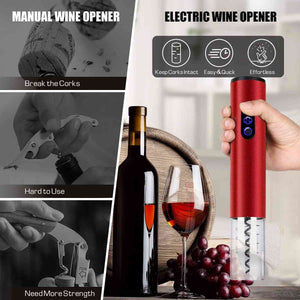 Upgraded Electric Wine Bottle Opener - GLADWARES ™