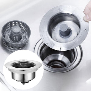 2PCS Kitchen Sink Odor Filter