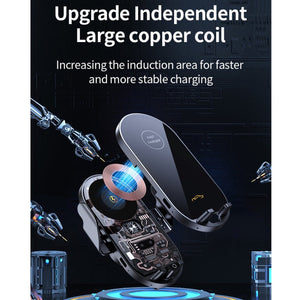 66W Smart Induction Wireless Car Charger