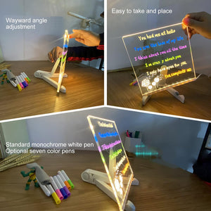 DIY Message|Painting Board Night Lights