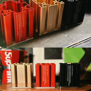 Aluminum profile scented candle