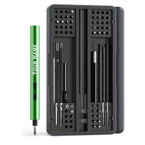 A Great Gift For Men - A Precision Electric Screwdriver That Can Be Engraved With A Name.