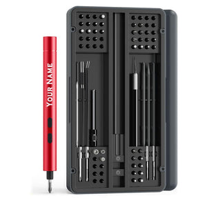 A Great Gift For Men - A Precision Electric Screwdriver That Can Be Engraved With A Name.