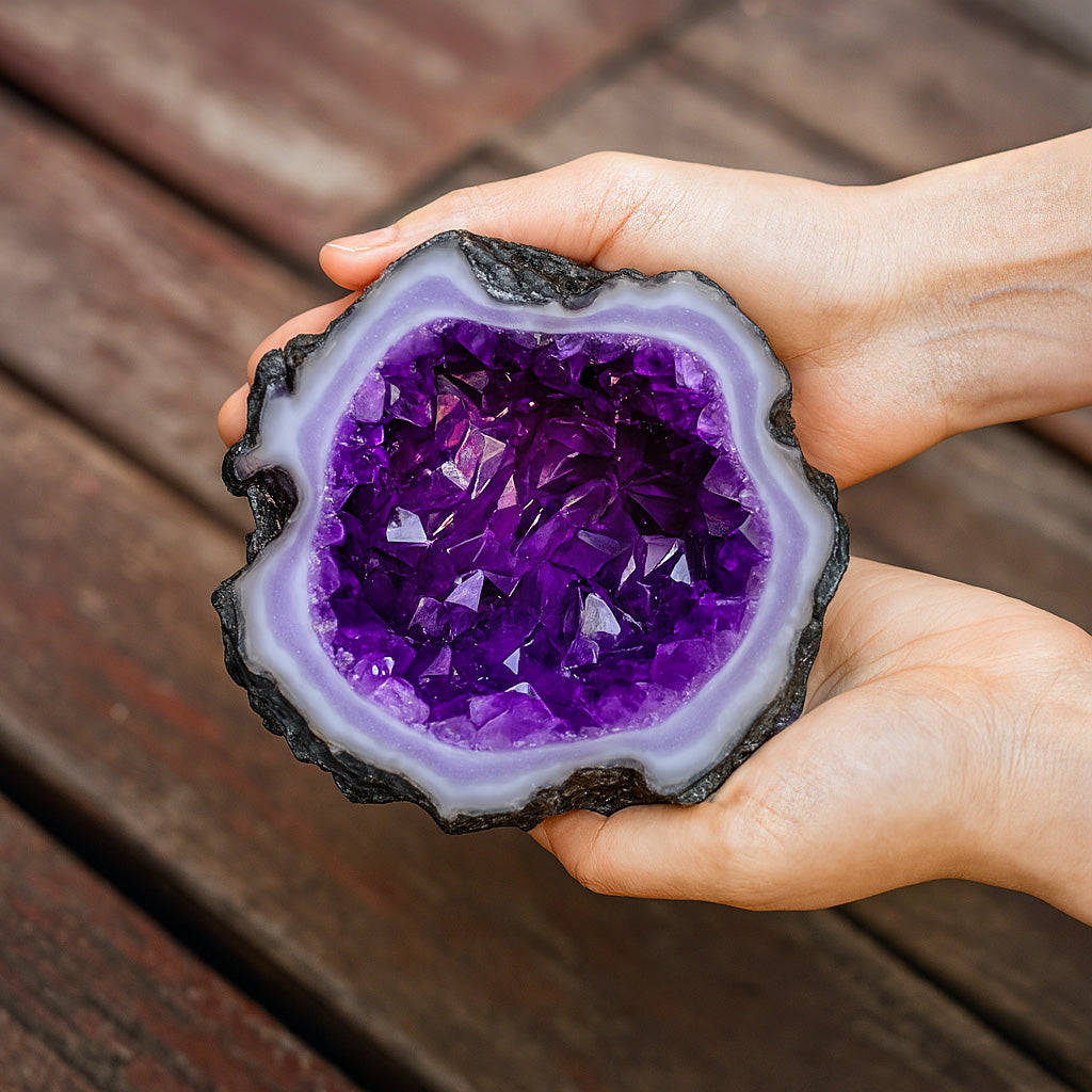🕯️Geode Flame- Your Inner Energy Igniter