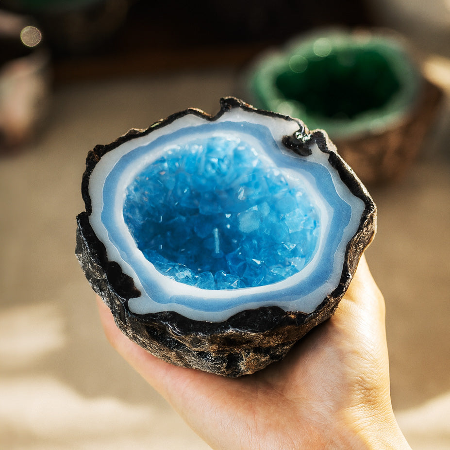 🕯️Geode Flame- Your Inner Energy Igniter