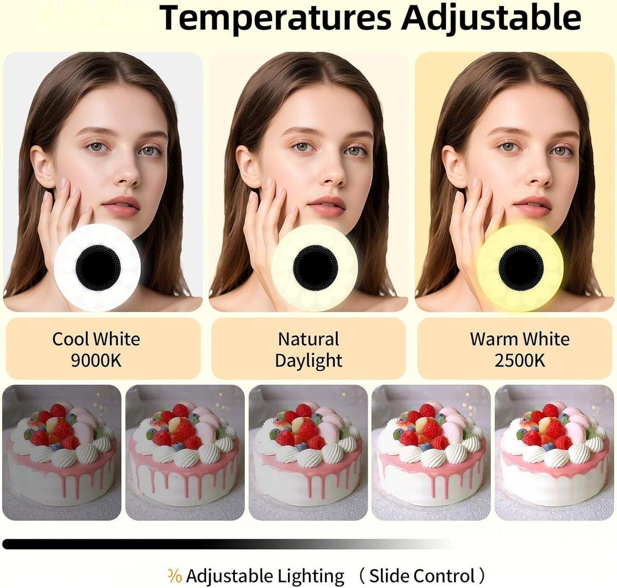 Magnetic Foldable Selfie Light