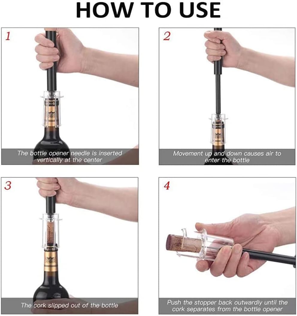 Air Pressure Wine Bottle Opener - GLADWARES ™