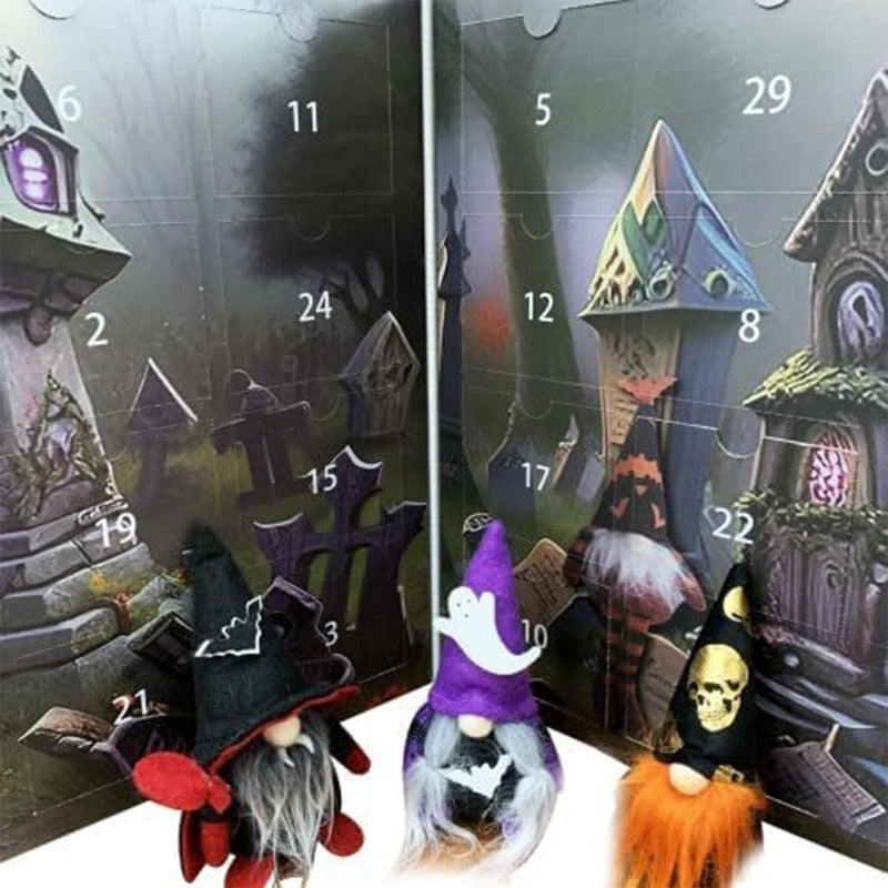 2024 Halloween Countdown Advent Calendar Gnome Blind Box