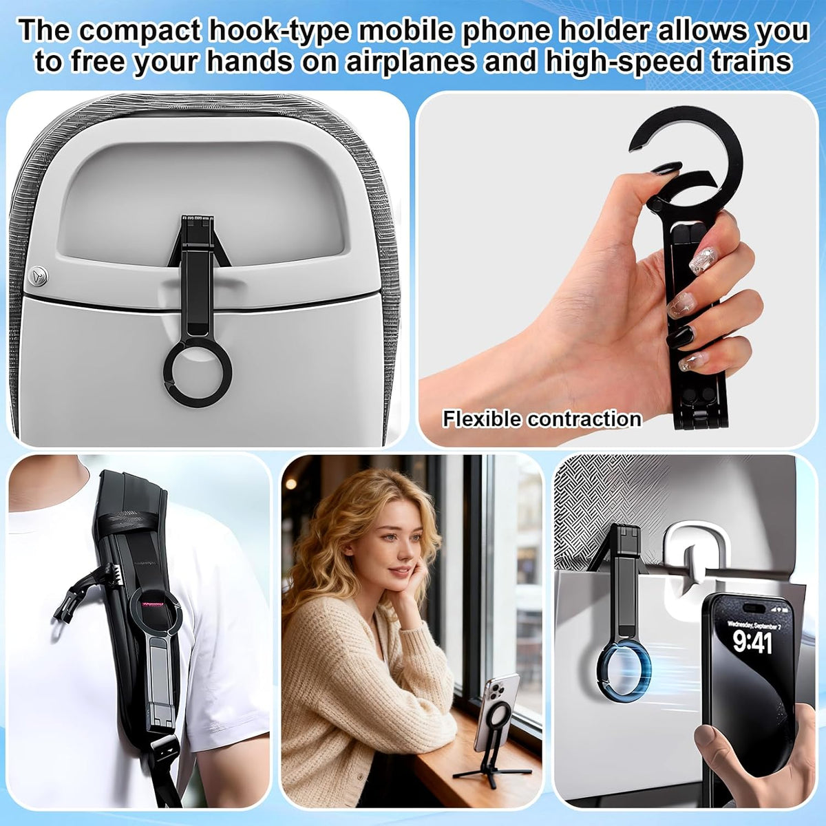 Carabiner Mobile Phone Holder