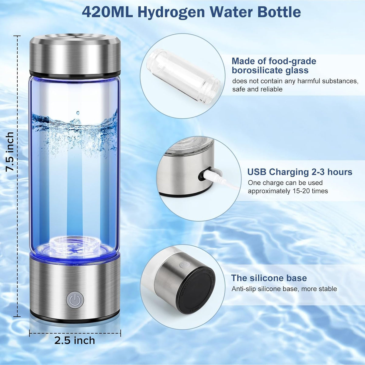 Hydrogen Water Bottle