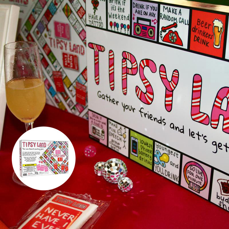 Tipsy Land Party Board Game