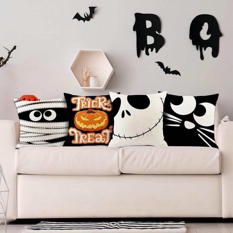 Spooky Snuggles Theme-Pillow Covers 18&quot;x18&quot;