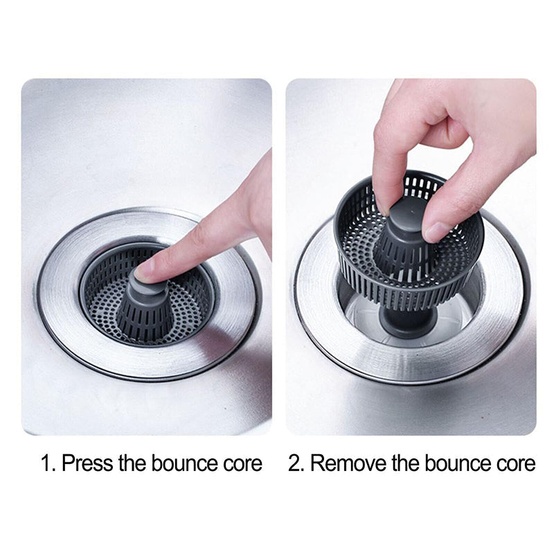 2PCS Kitchen Sink Odor Filter