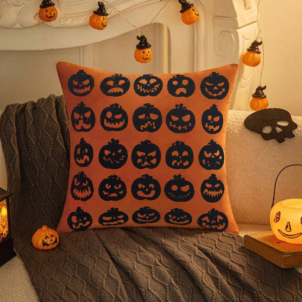 Trick or Treat Pumpkin - pillowcase 18&quot;x18&quot;
