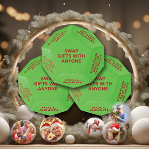 🎲 Santa Swap Gift Exchange Dice 🎁