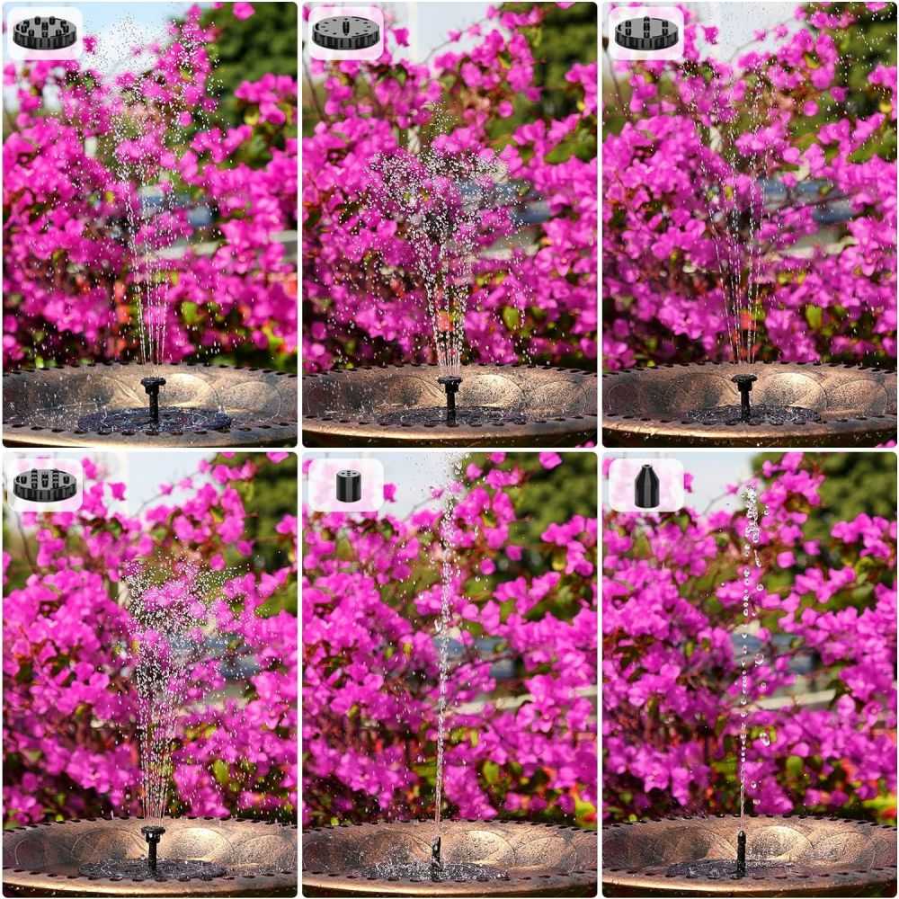 Solar Bird Bath Fountain