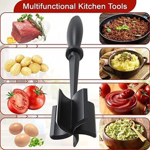 2PCS Heat Resistant Meat Masher