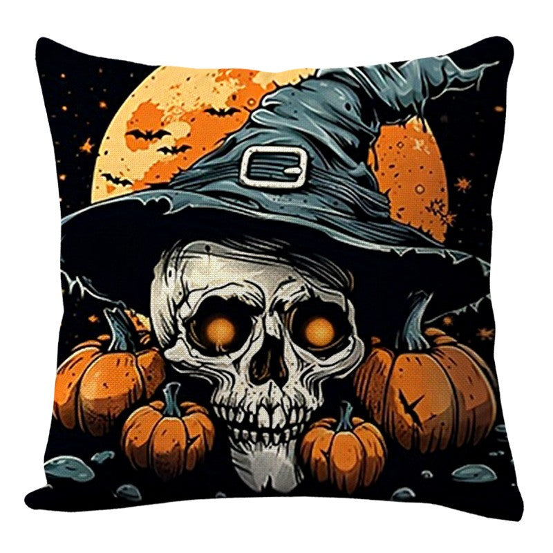 Skull Party Theme-Pillow Covers 18&quot;x18&quot;