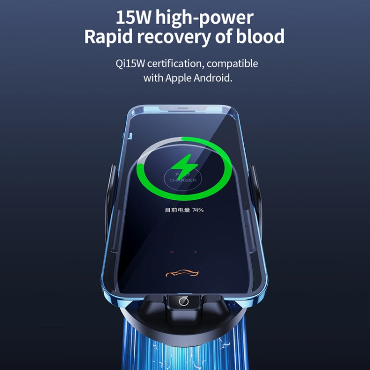 66W Smart Induction Wireless Car Charger
