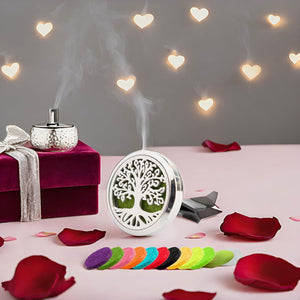Tree of Life Premium Stainless Steel Car Diffuser
