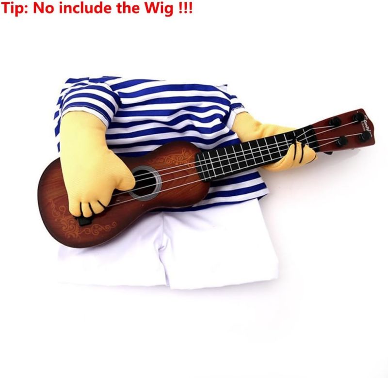 《CRAZY GUITARIST》CAT AND DOG DRESS UP