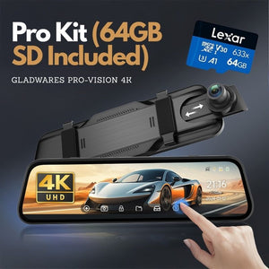 10" Elite | 4K Front + 2K Rear Smart Streaming Mirror