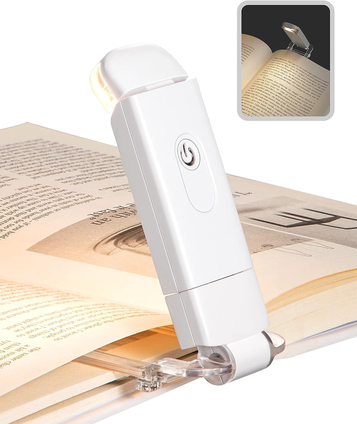 Flexible Book Light Head