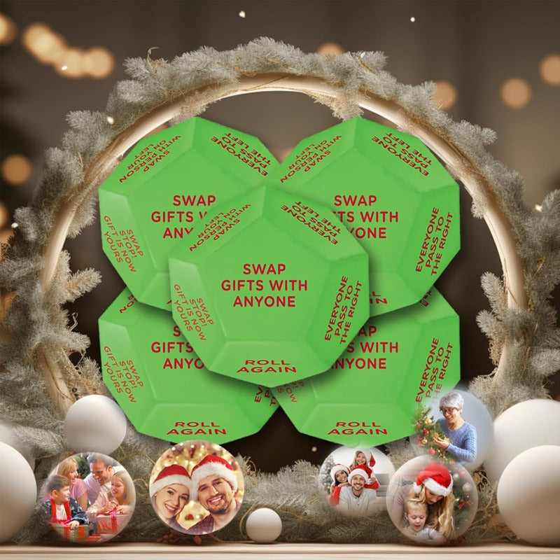 🎲 Santa Swap Gift Exchange Dice 🎁