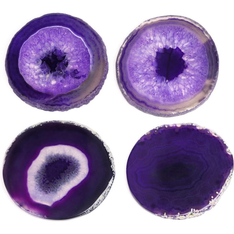 Four Seasons Agate Coaster