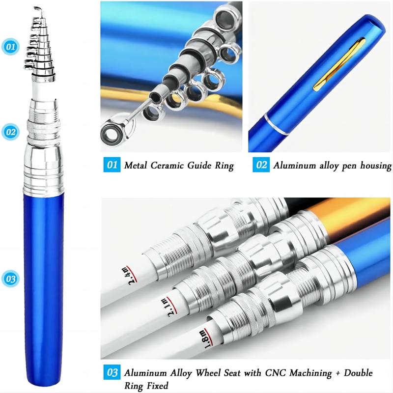 Mini Pen Shape Fishing Rod