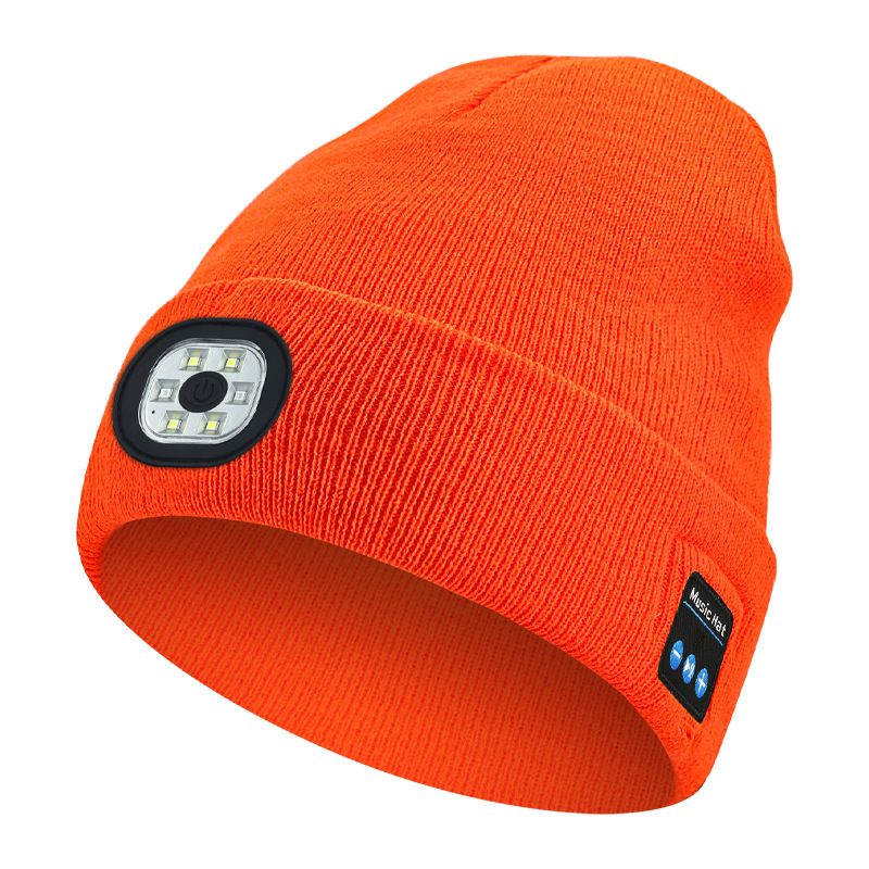 Bluetooth Beanie Hat with Light
