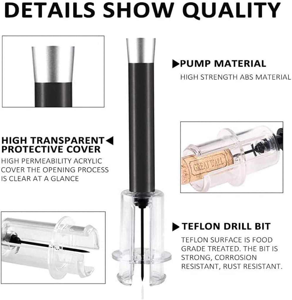 Air Pressure Wine Bottle Opener - GLADWARES ™