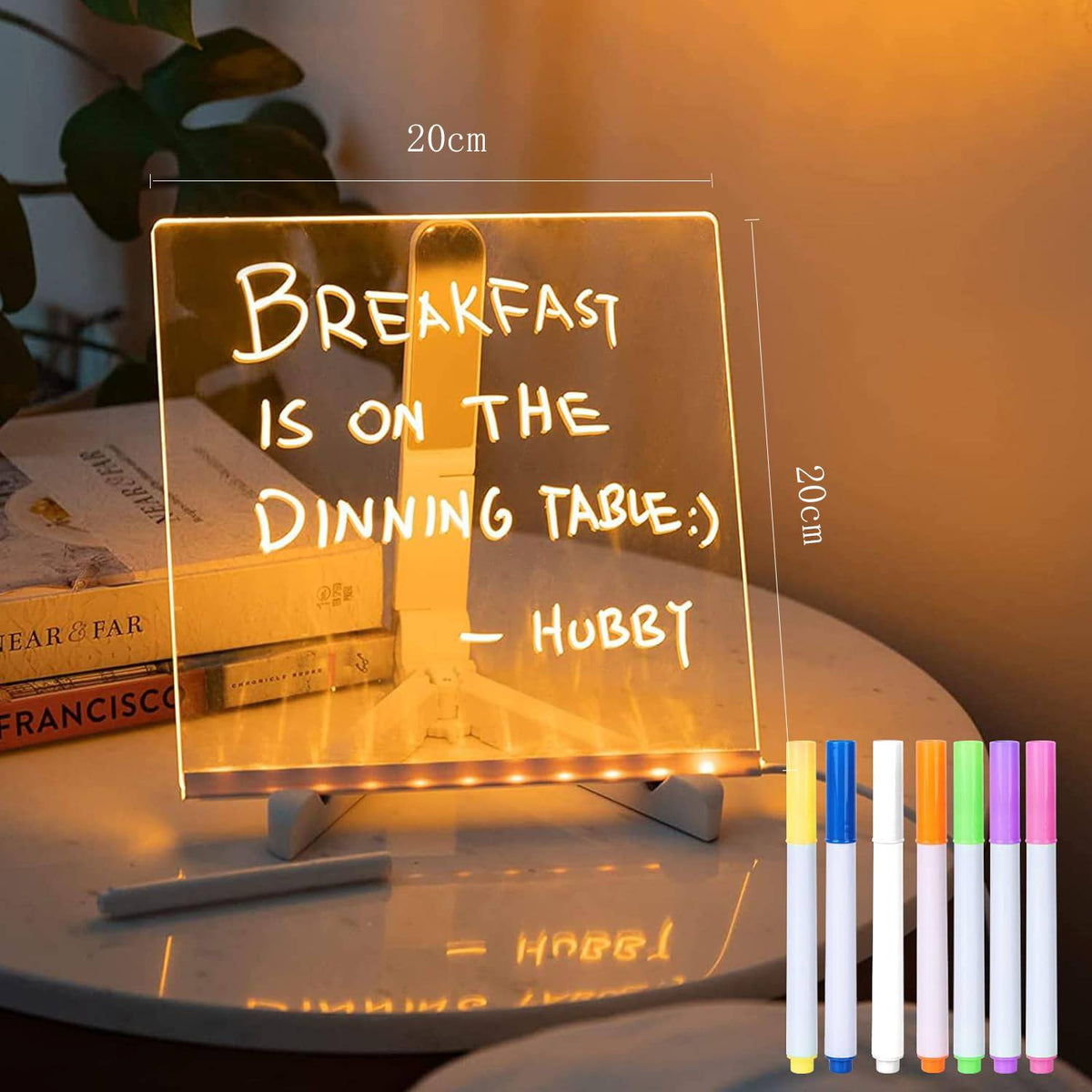 DIY Message|Painting Board Night Lights