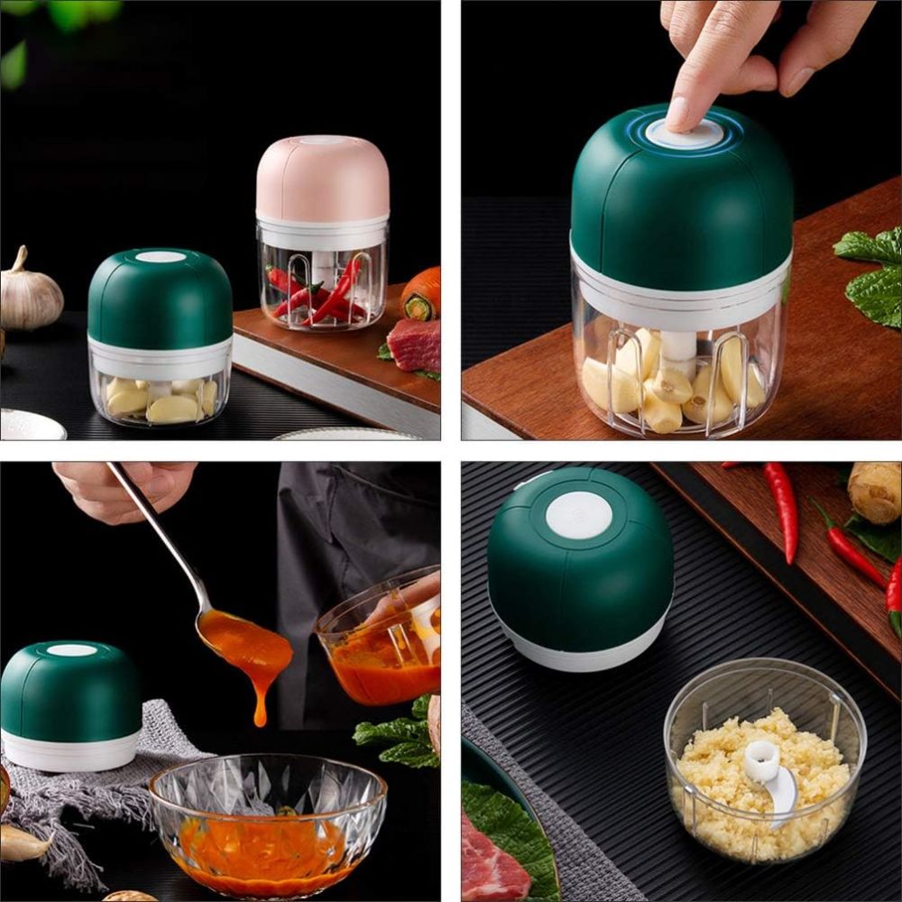 2 In 1 Electric Egg Beater Garlic Chopper